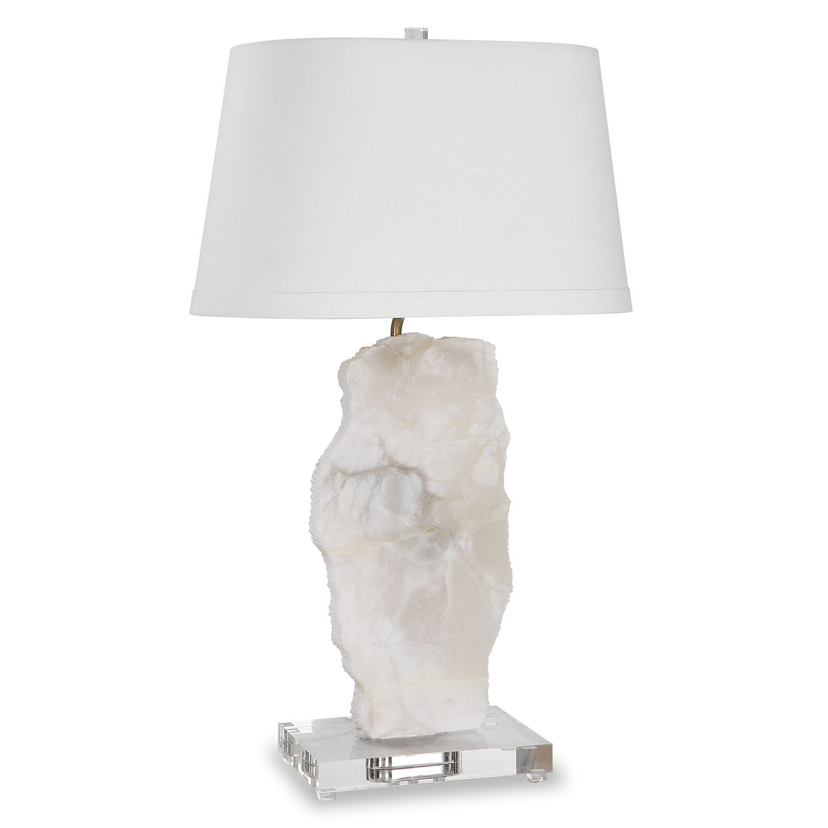 Slice Table Lamp - Alabaster