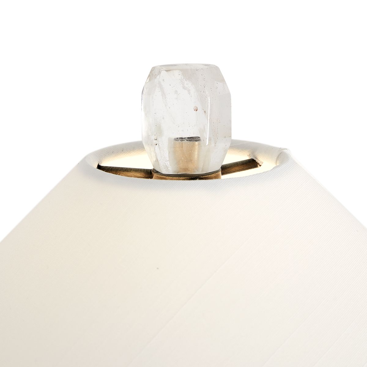 Faceted Buffet Lamp
