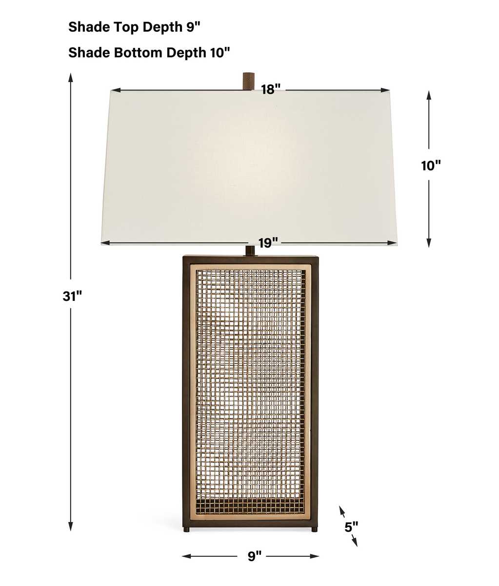 It's a Mesh Table Lamp