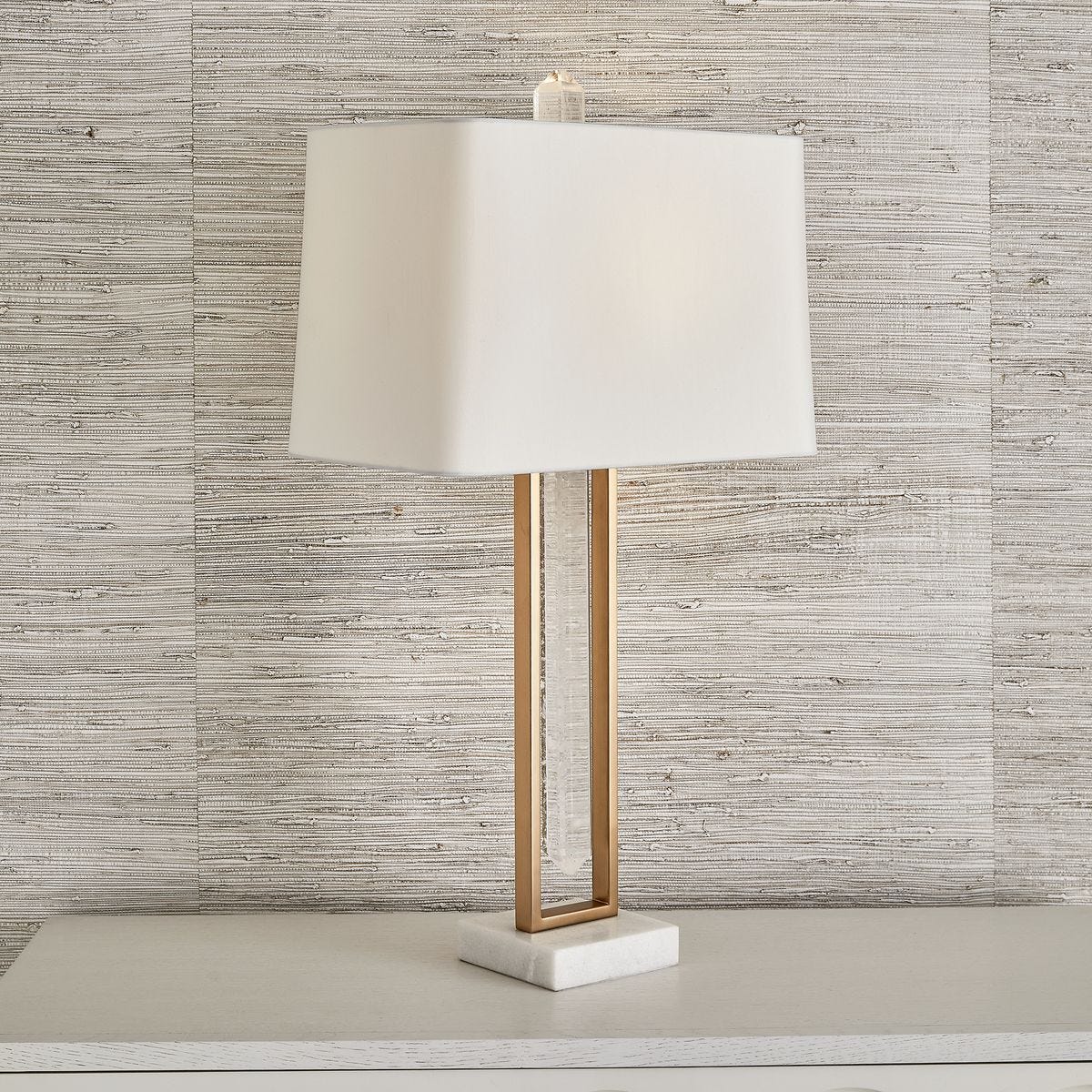 Jeweled Point Table Lamp