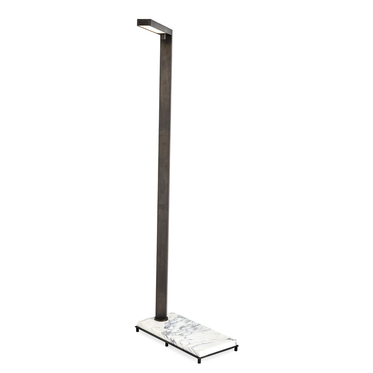 Illume Floor Lamp - Marble/Bronze