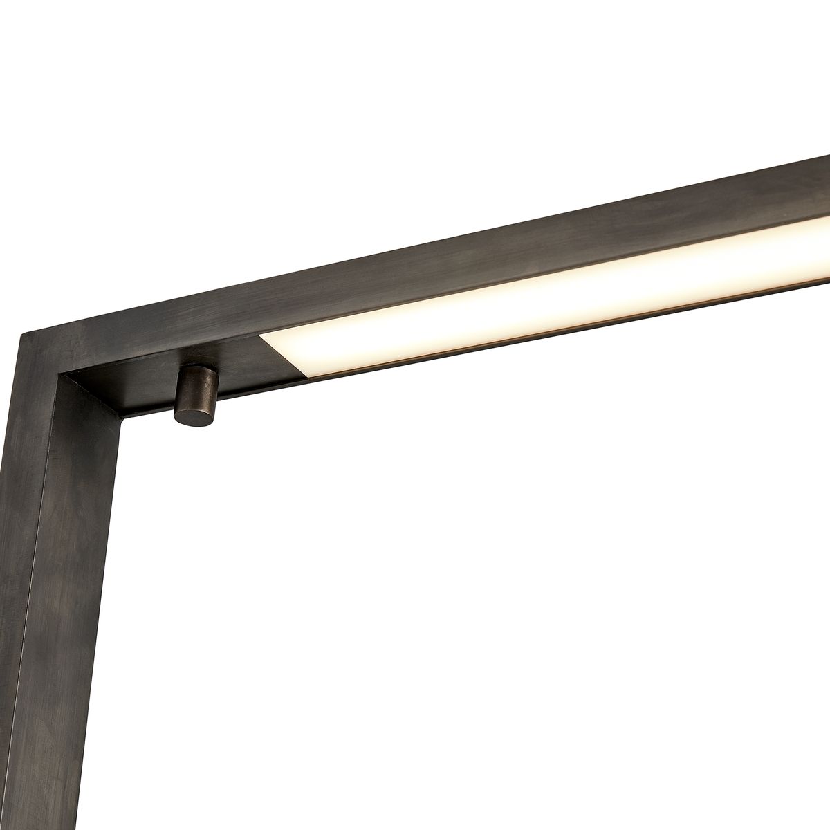 Illume Floor Lamp - Marble/Bronze