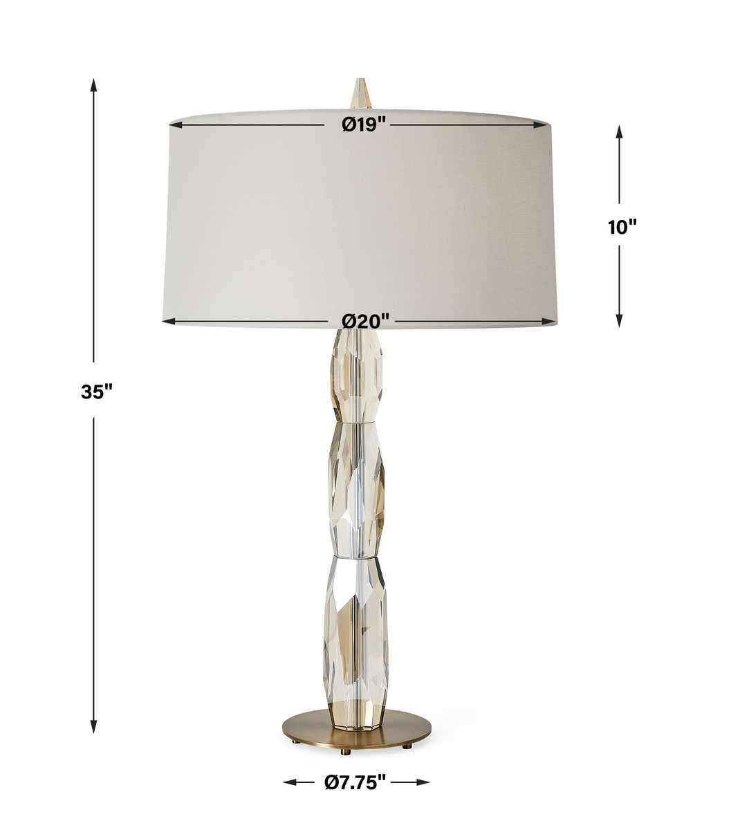 Multifaceted Table Lamp