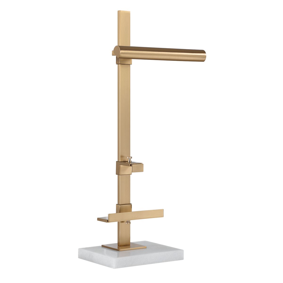 Lean On Me Lighted Easel - Marble/Brass