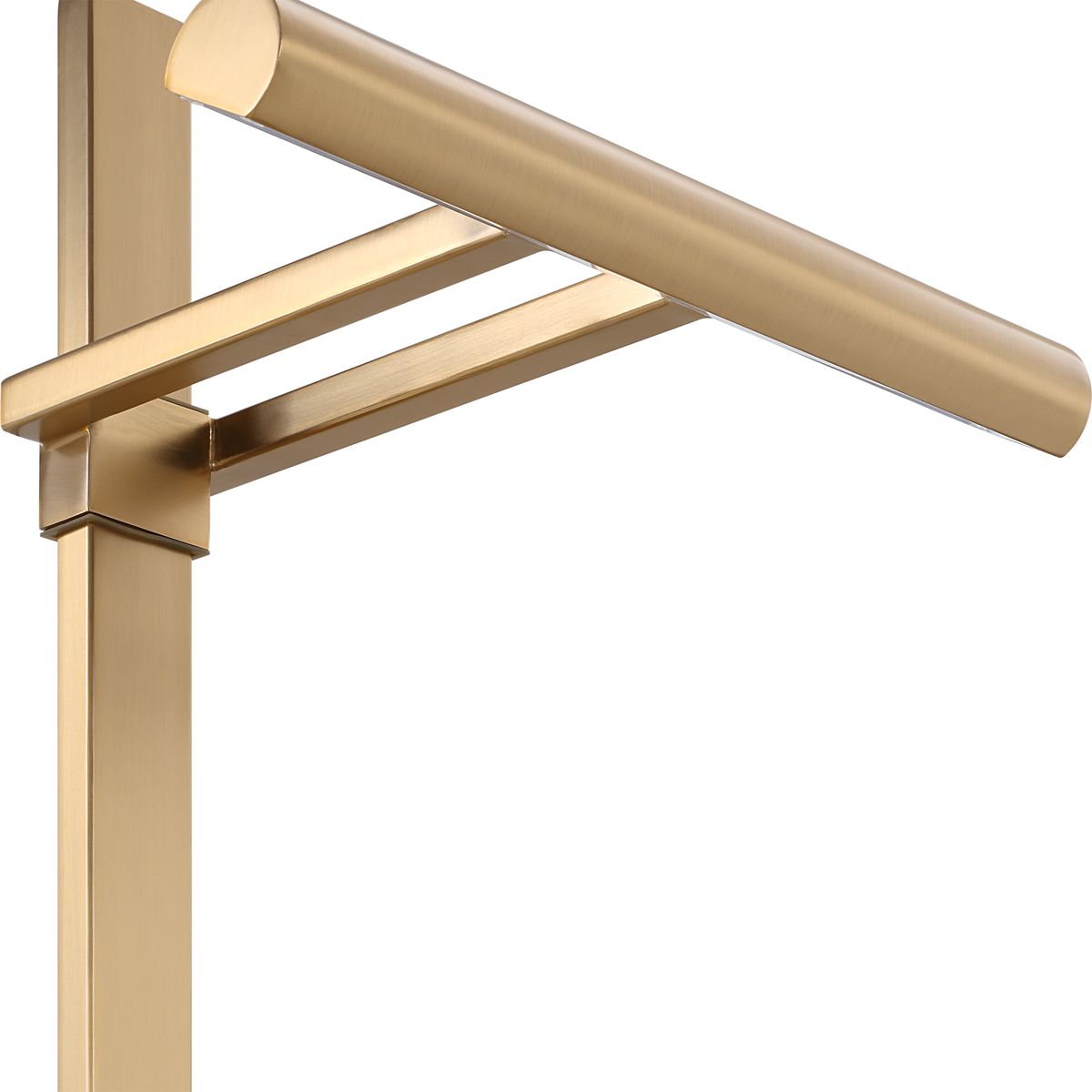Lean On Me Lighted Easel - Marble/Brass