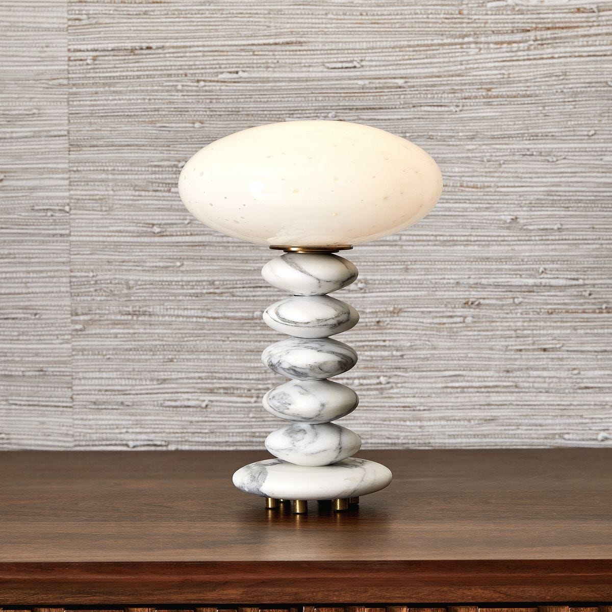 Washed Stones Mini Lamp