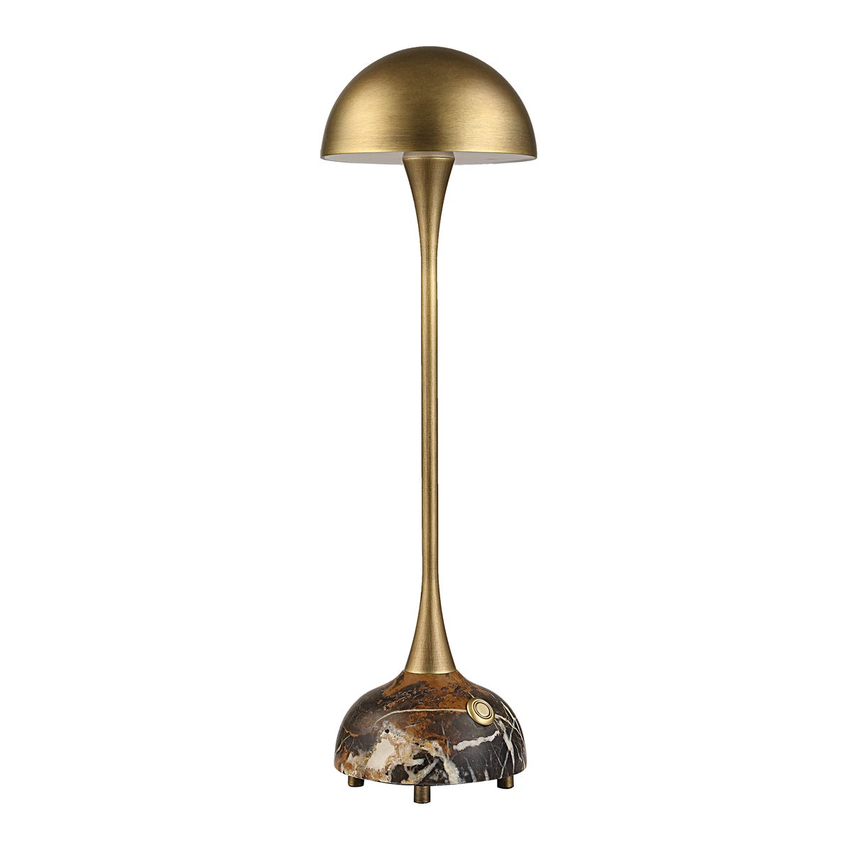 Hard Hat Rechargeable Mini Lamp - Marble/Brass