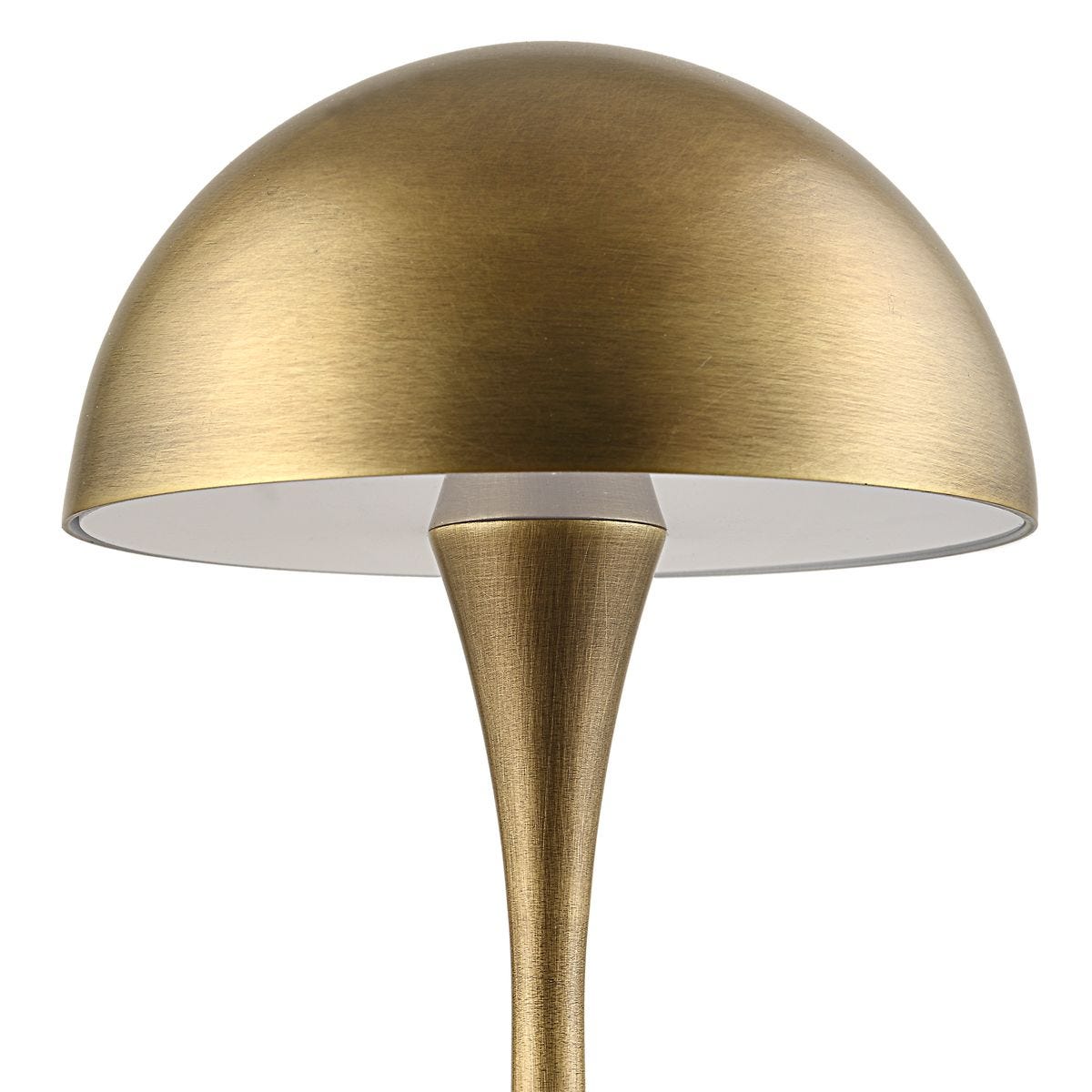 Hard Hat Rechargeable Mini Lamp - Marble/Brass