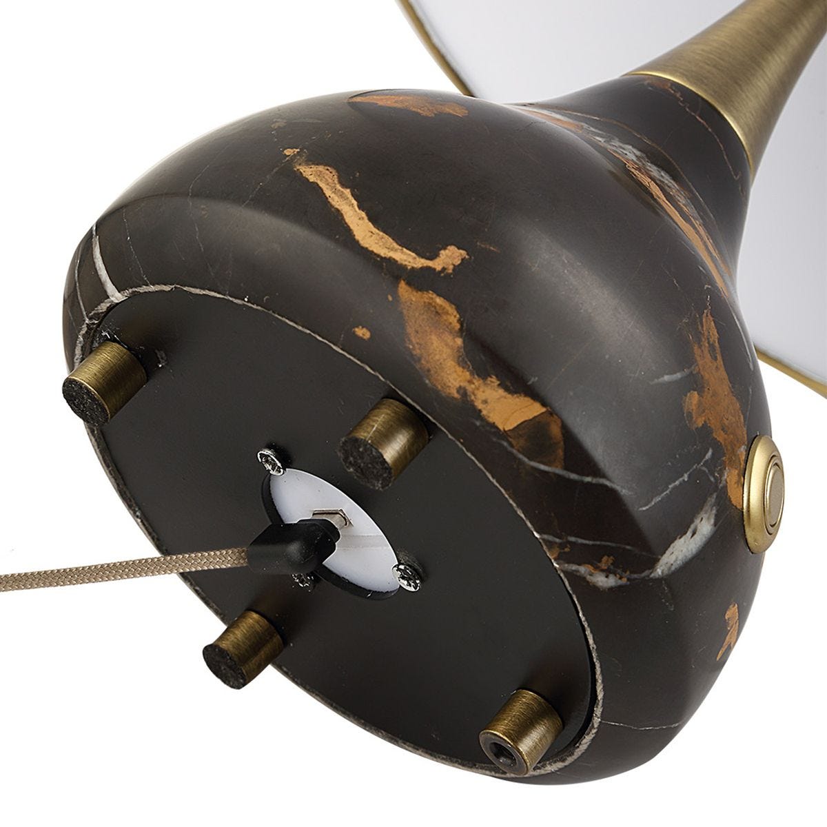 Kiss Rechargeable Mini Lamp - Michelangelo Marble