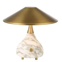 Kiss Rechargeable Mini Lamp - Arabescato Marble