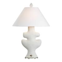 Frosted Leaf Table Lamp