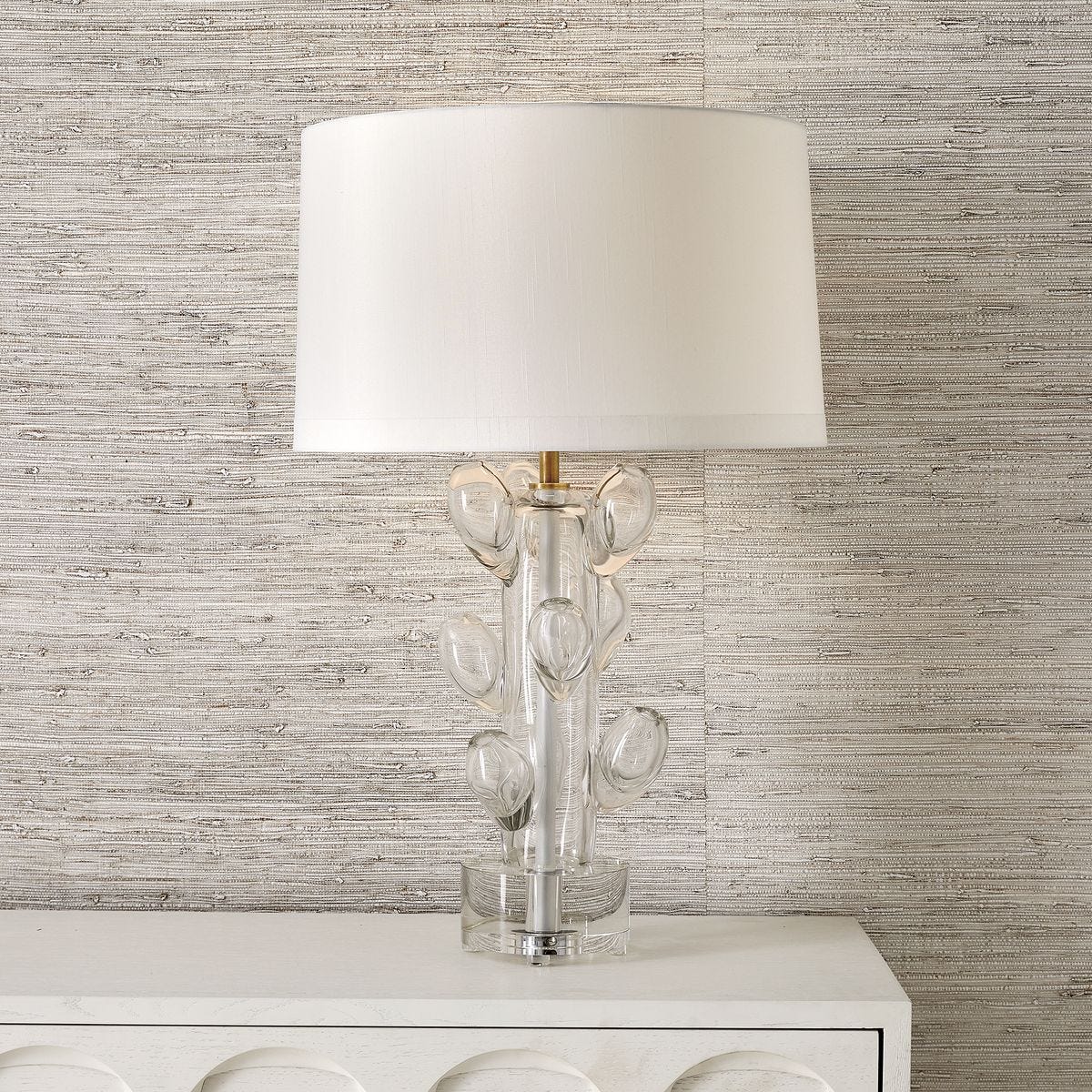 Clear Bloom Table Lamp