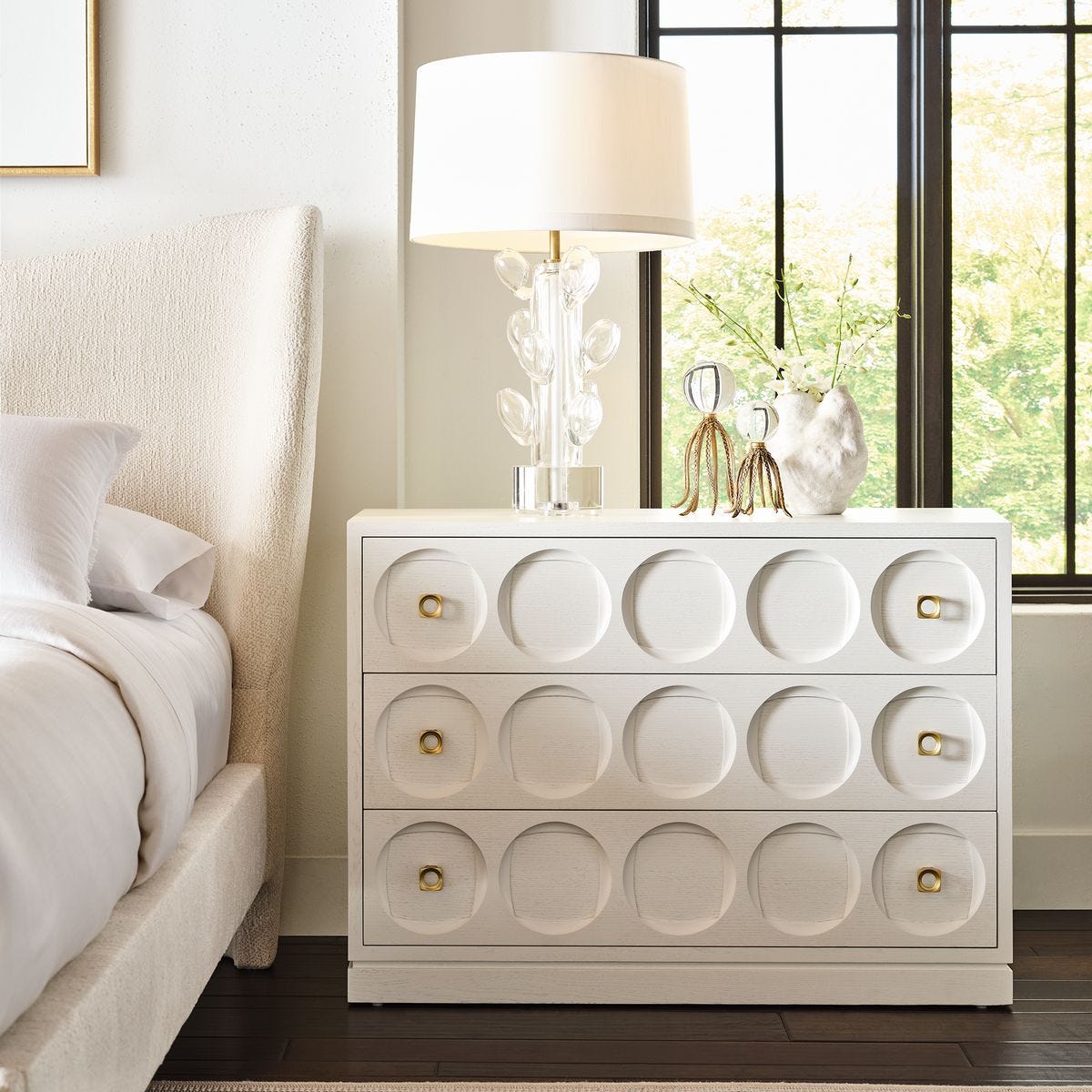 Clear Bloom Table Lamp