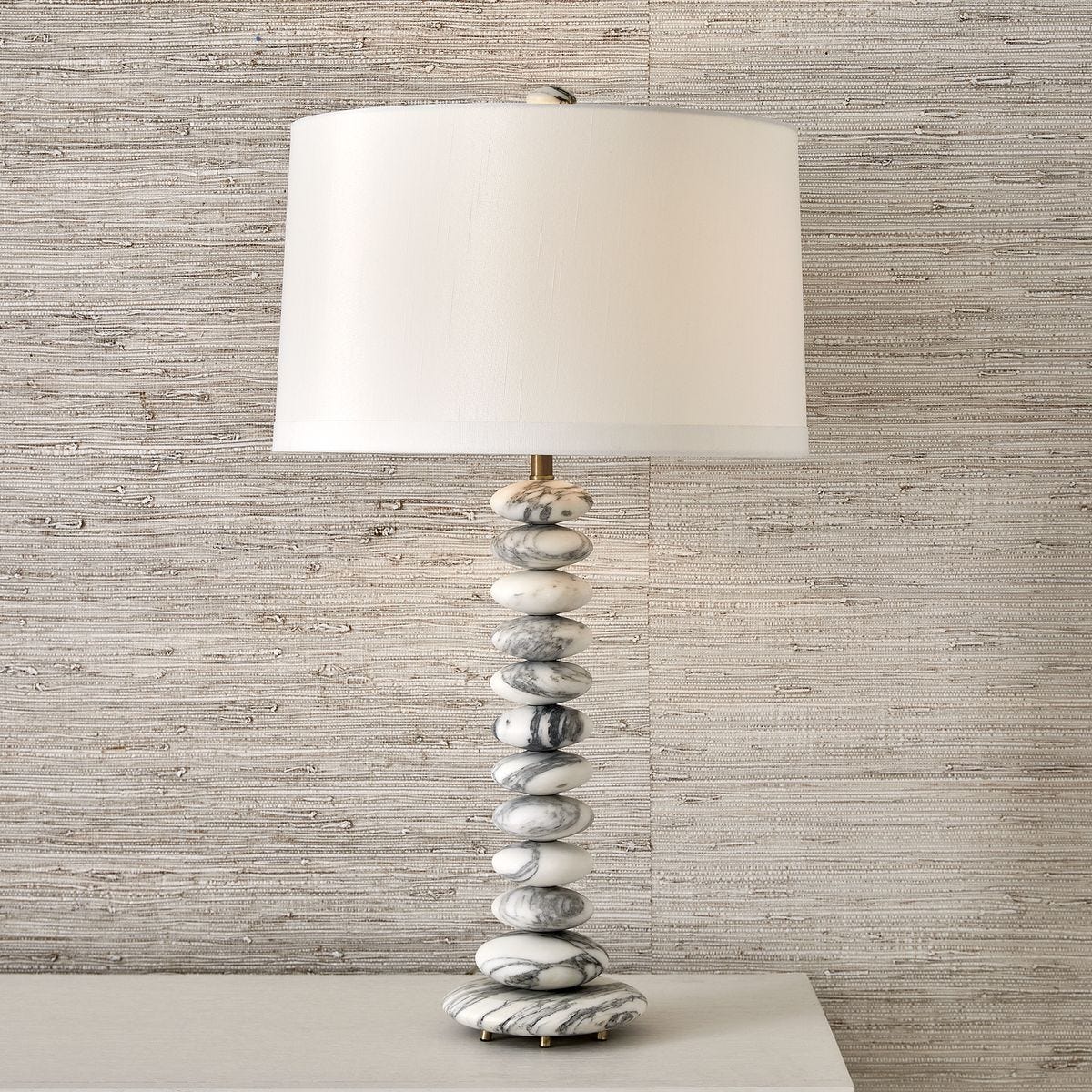Washed Stones Table Lamp