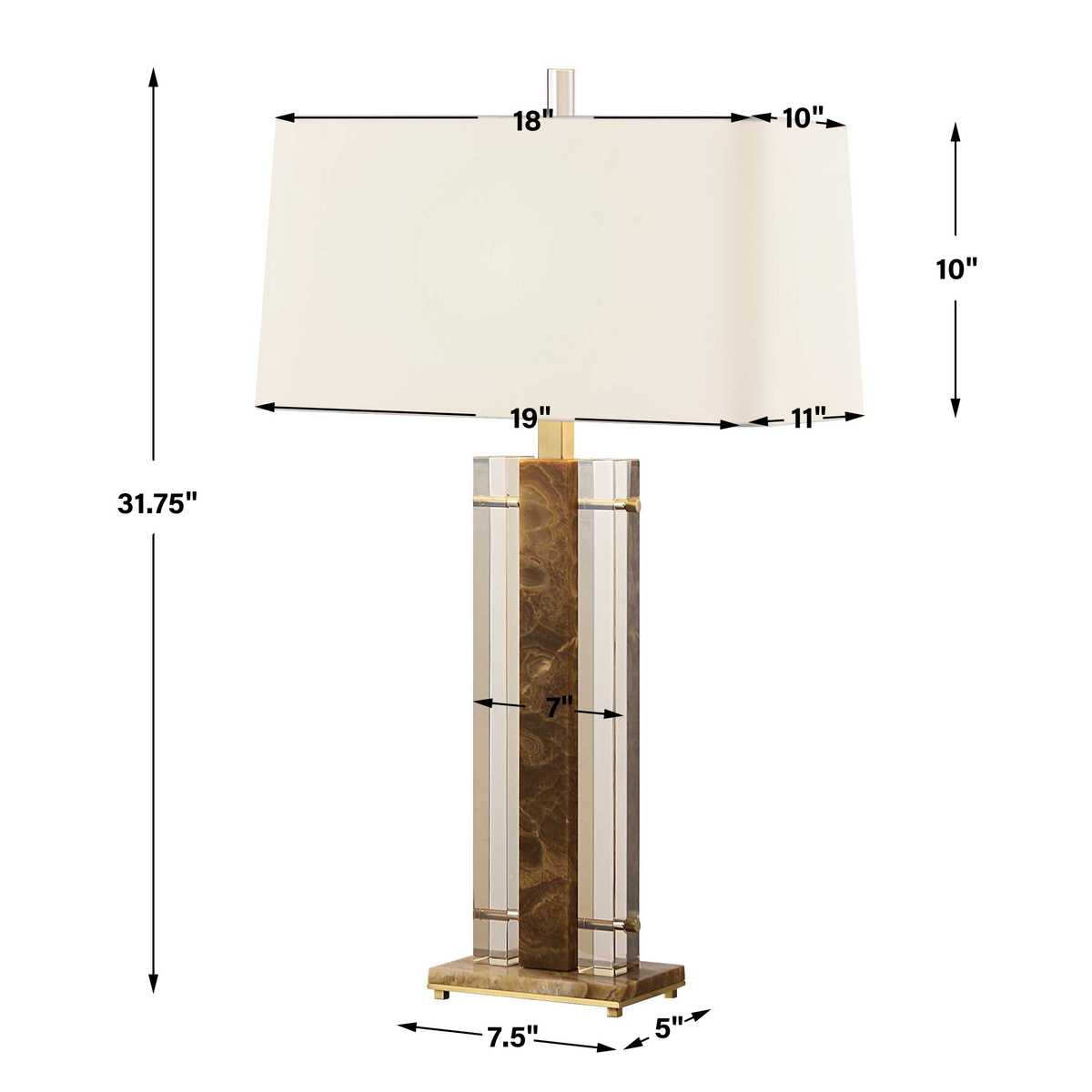 Triplex Table Lamp