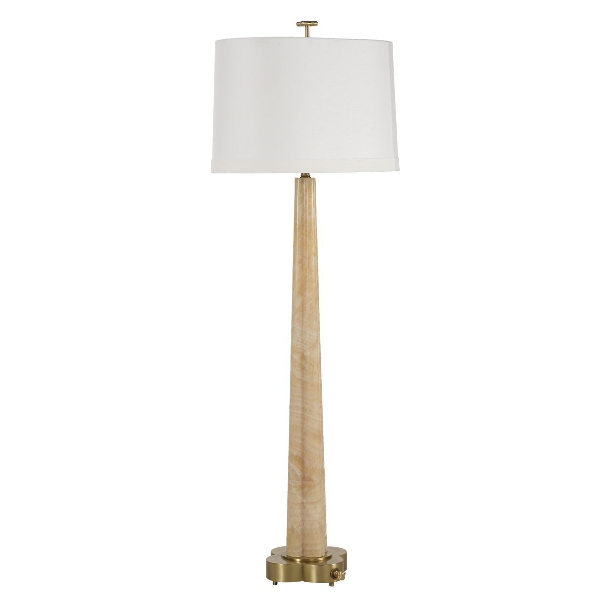 Golden Clover Buffet Lamp