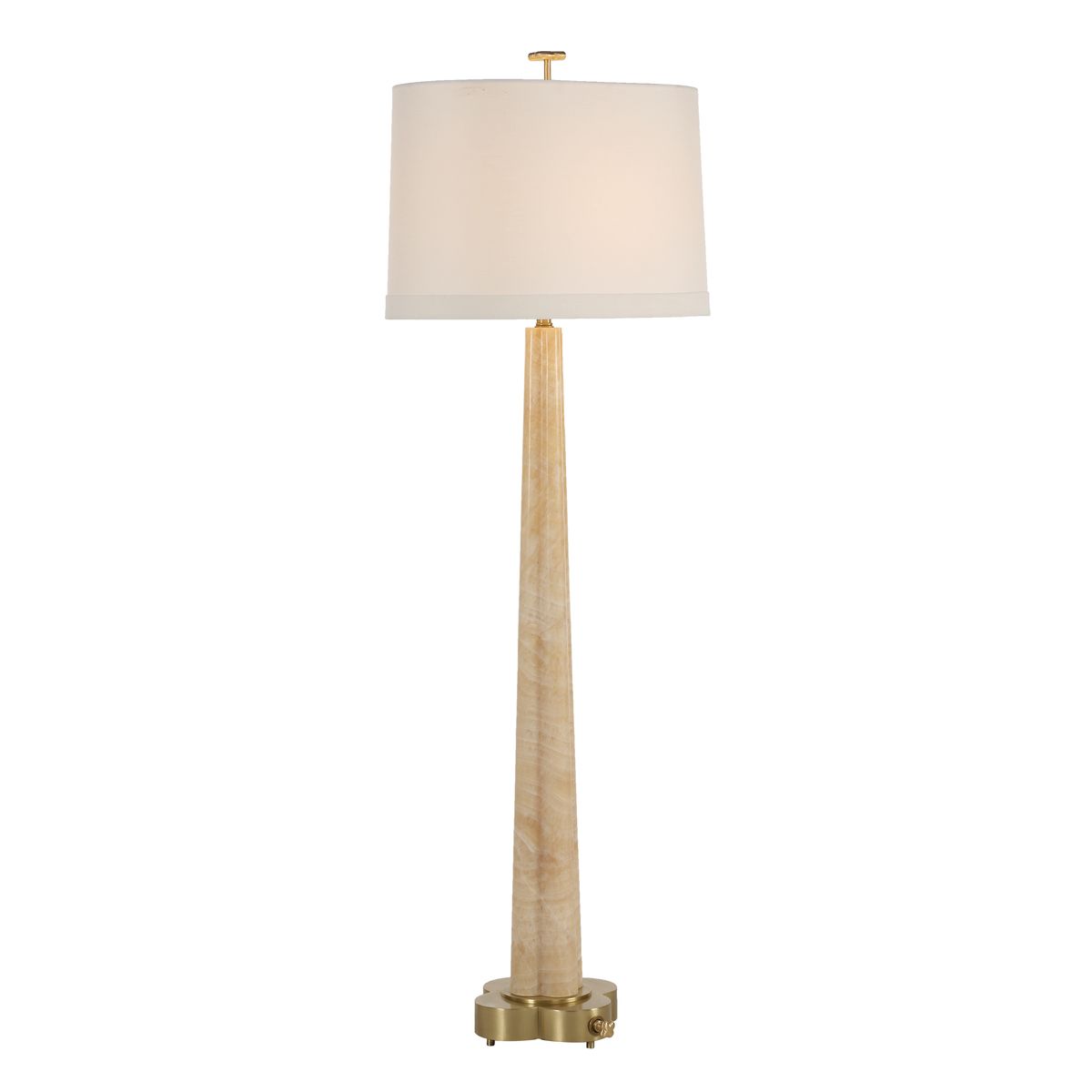 Golden Clover Buffet Lamp
