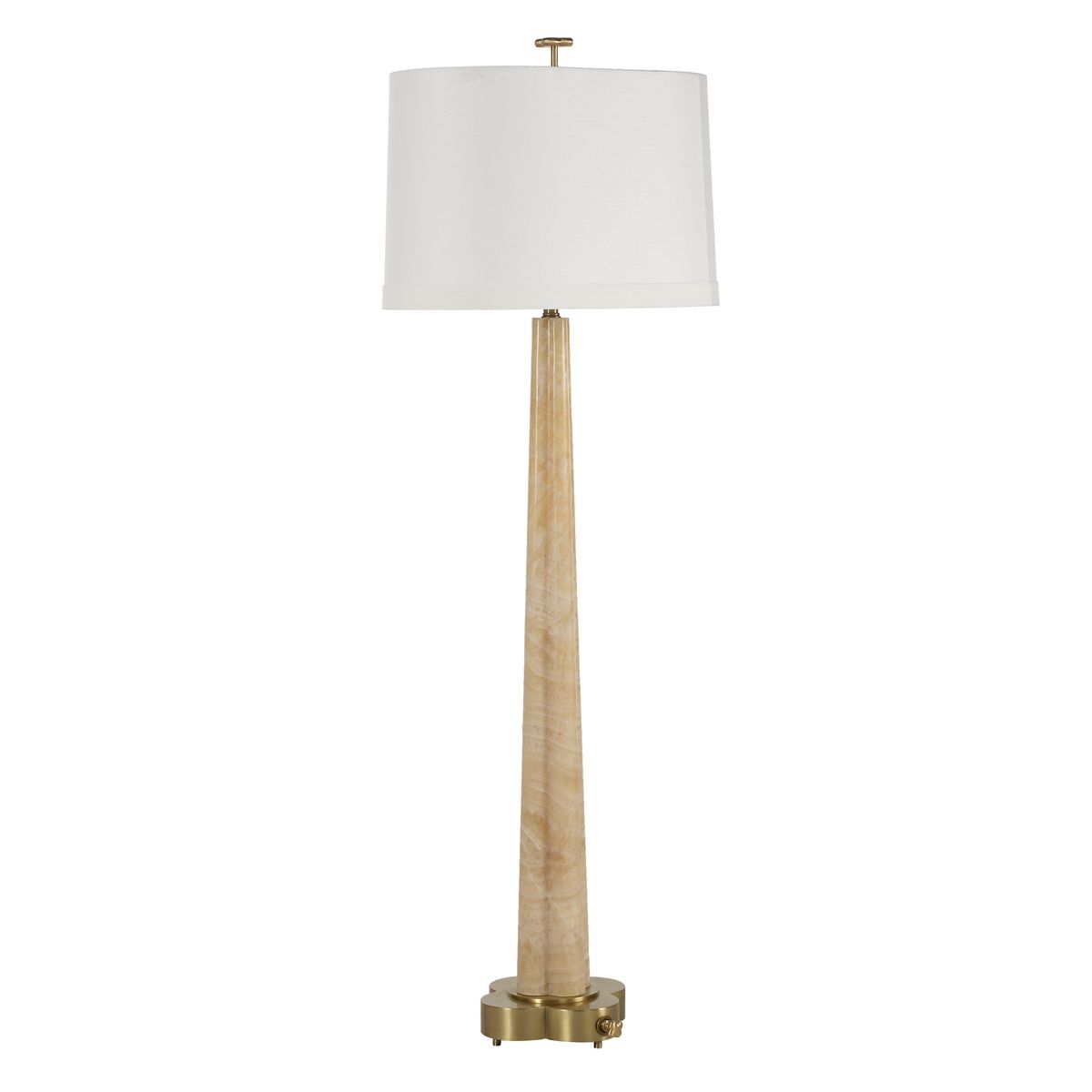 Golden Clover Buffet Lamp
