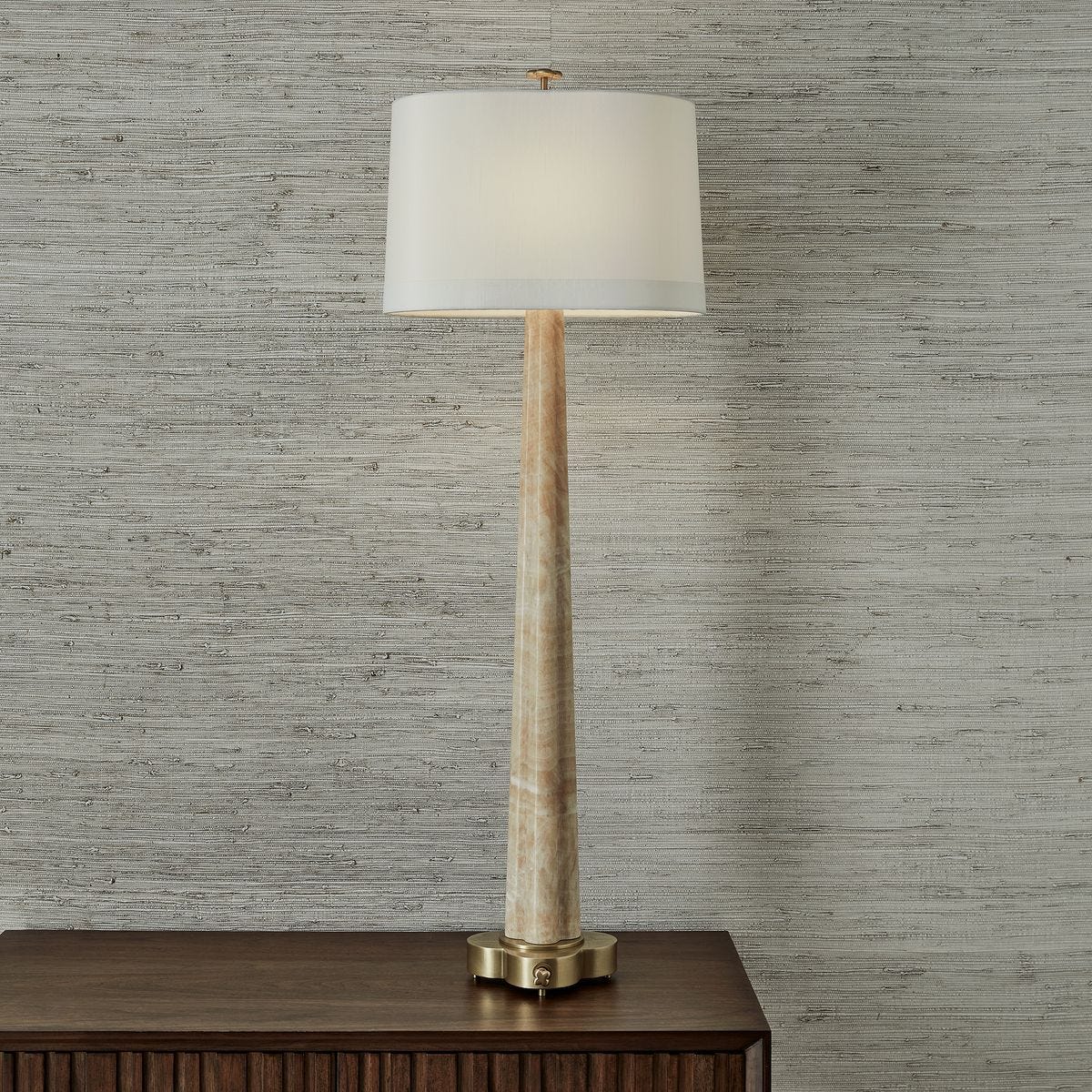 Golden Clover Buffet Lamp