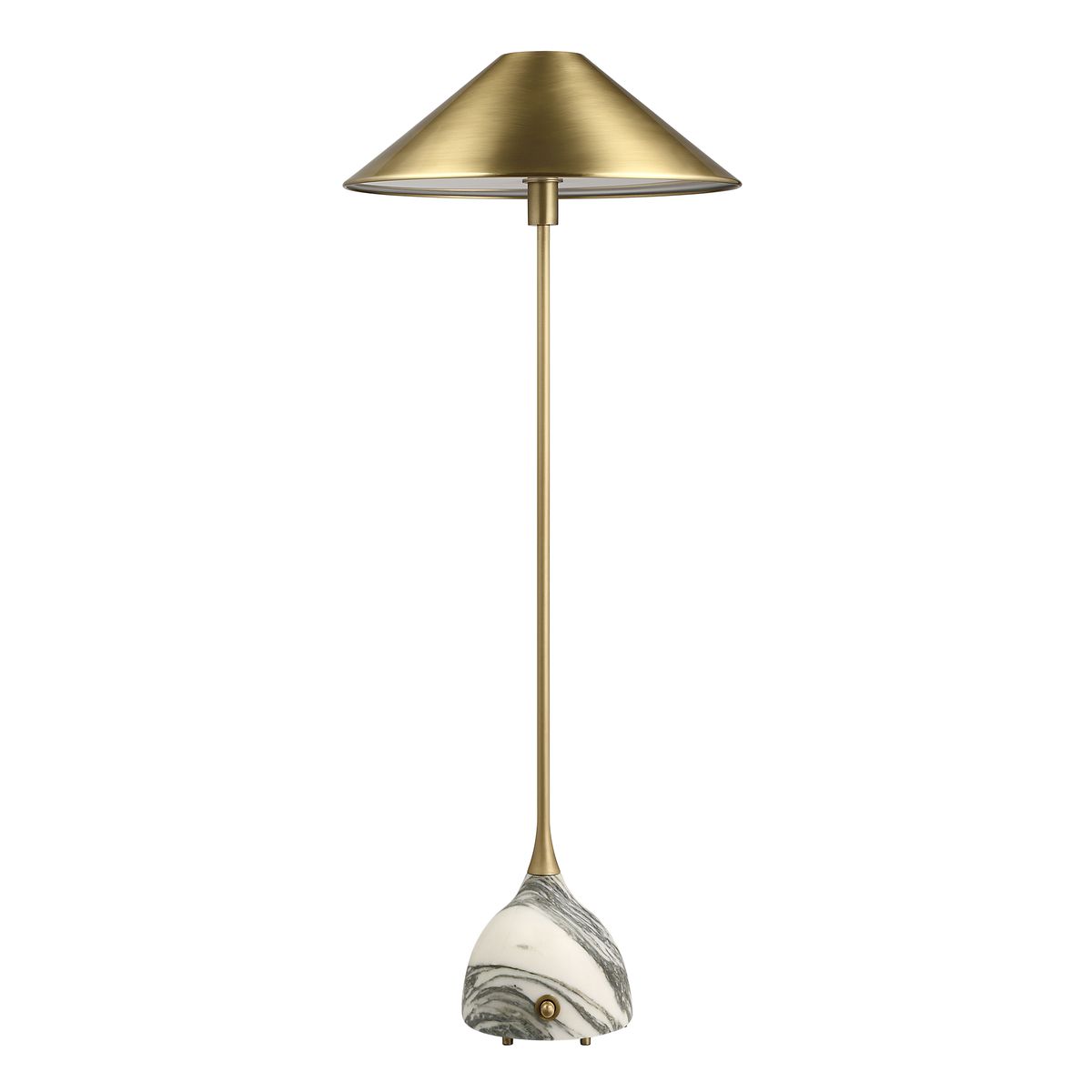 Kiss Buffet Lamp - Arabescato Marble