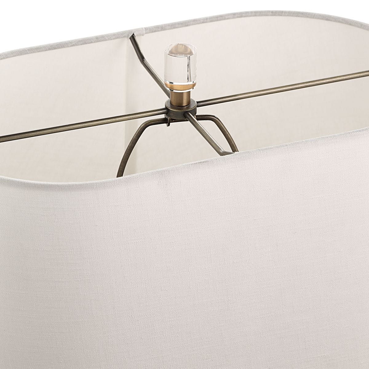 Slice Table Lamp - Latte Onyx