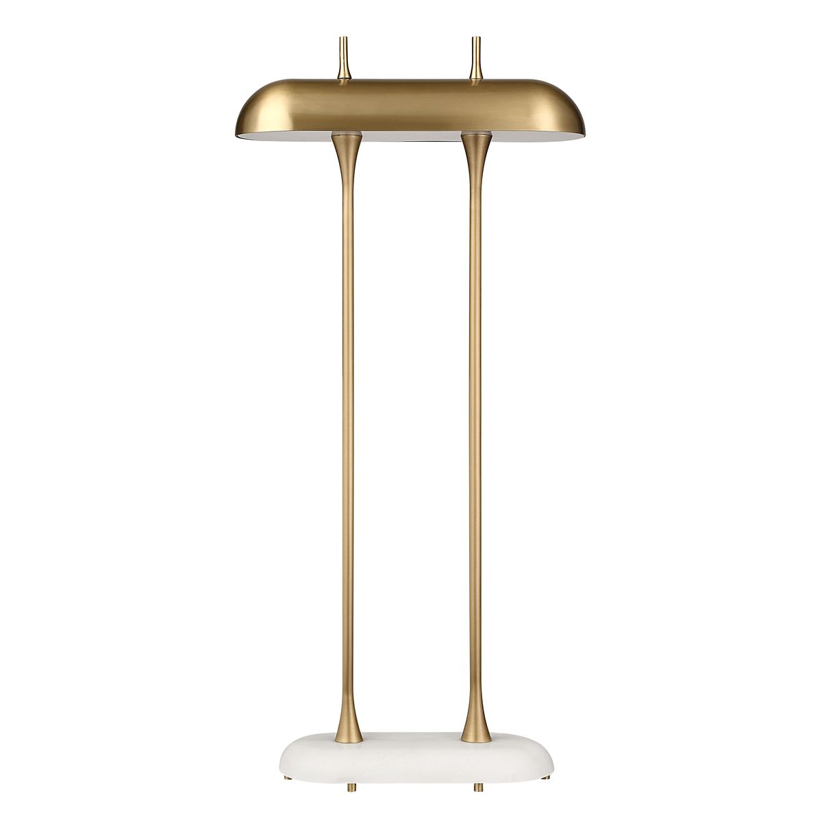 Papyrus Buffet Lamp - White Marble
