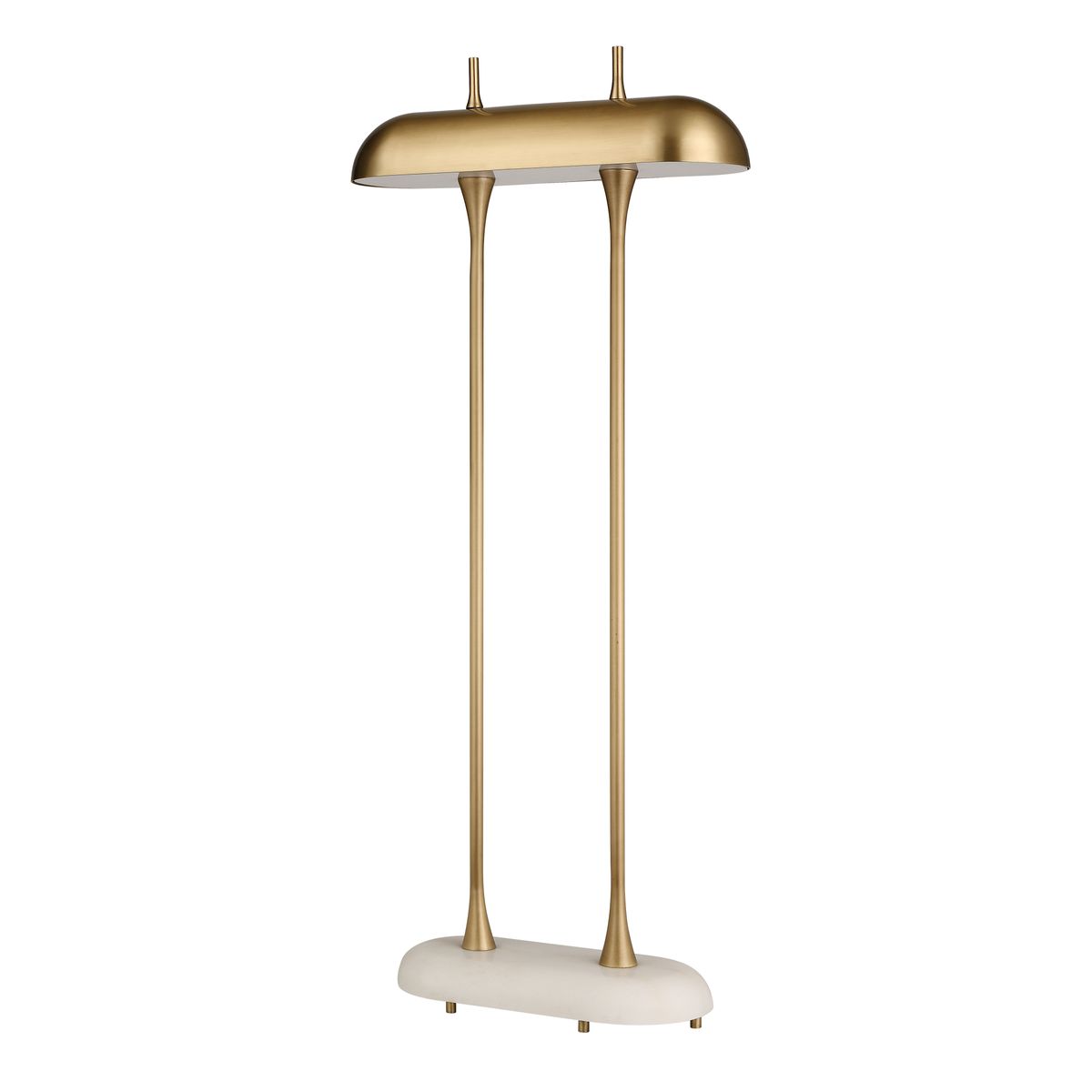 Papyrus Buffet Lamp - White Marble