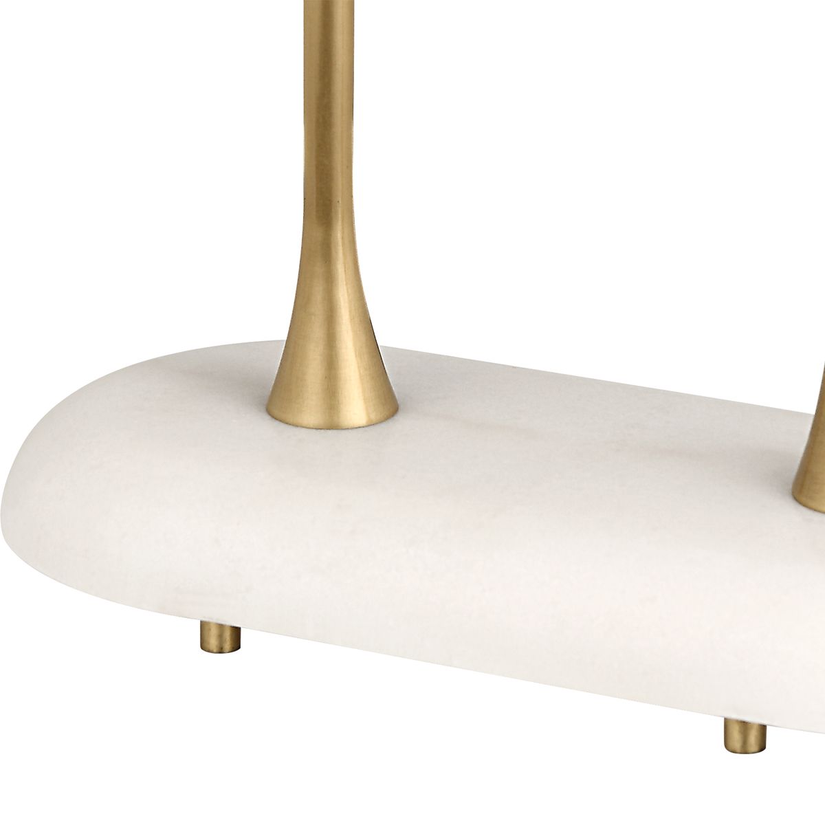 Papyrus Buffet Lamp - White Marble