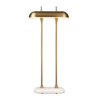 Papyrus Buffet Lamp - White Marble
