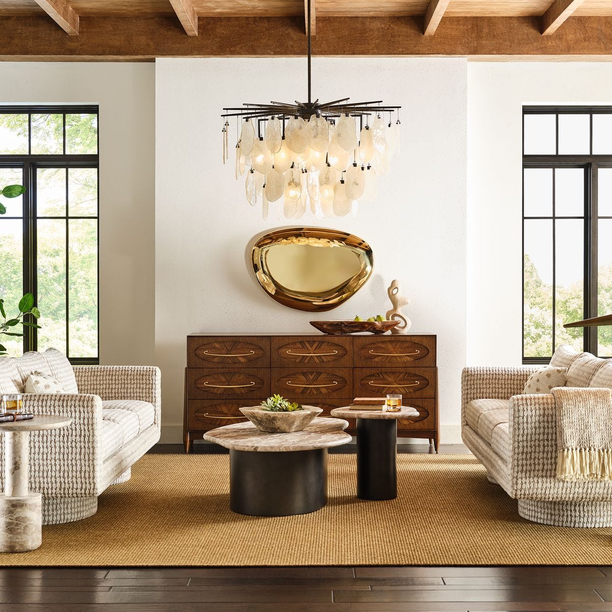 Paddlewheel Table Lamp