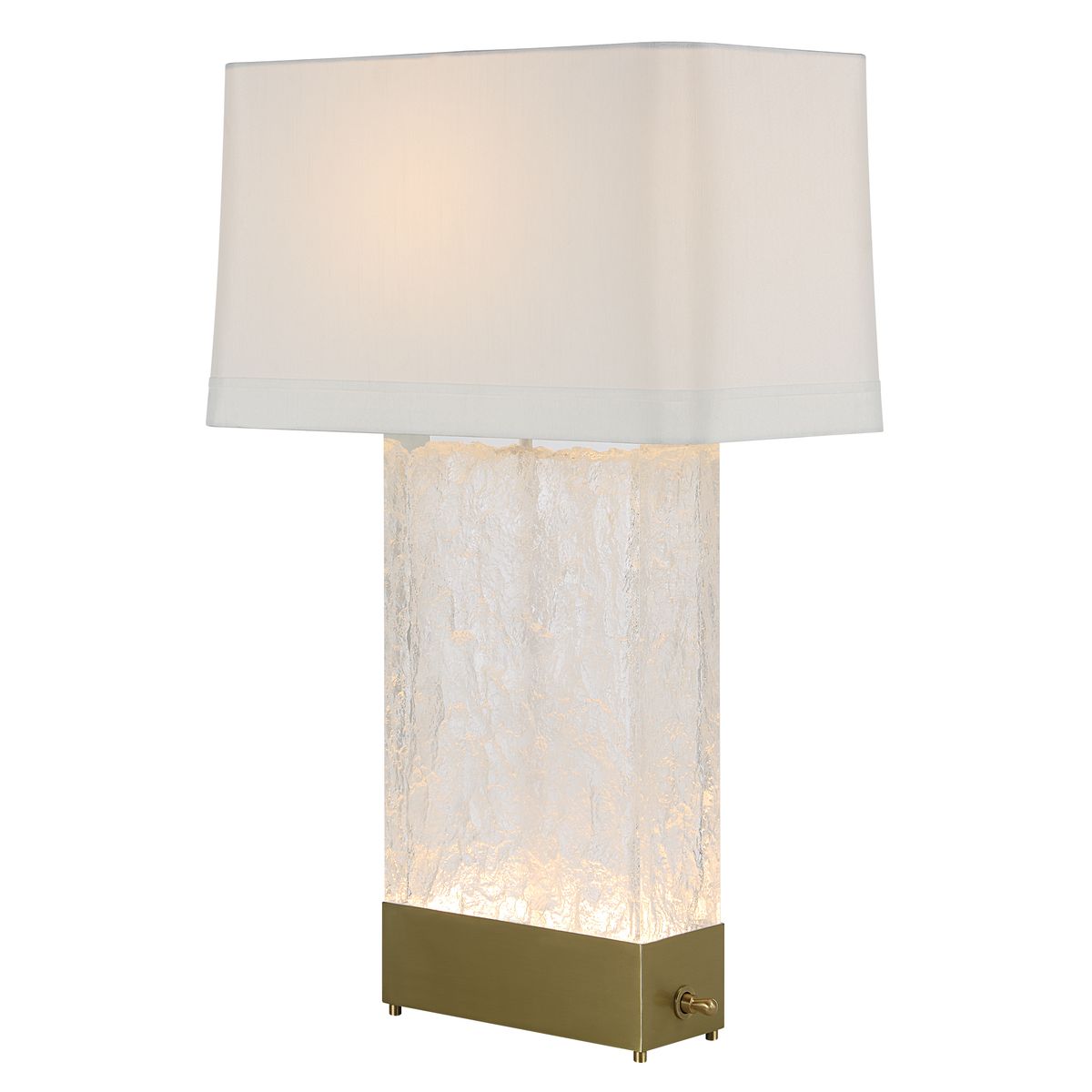 Lit Glacier Table Lamp