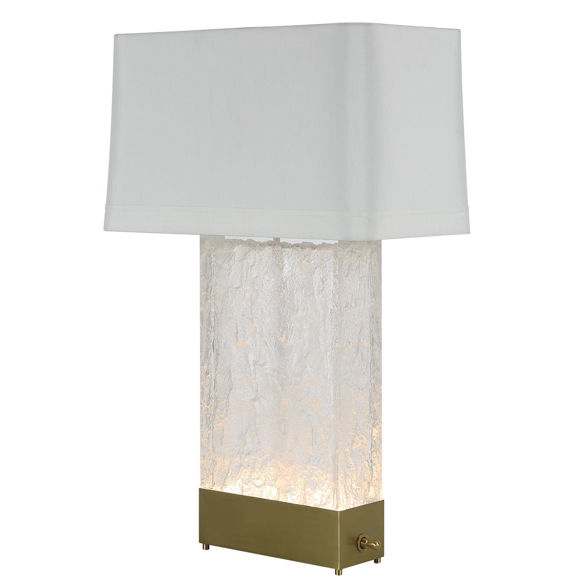 Lit Glacier Table Lamp