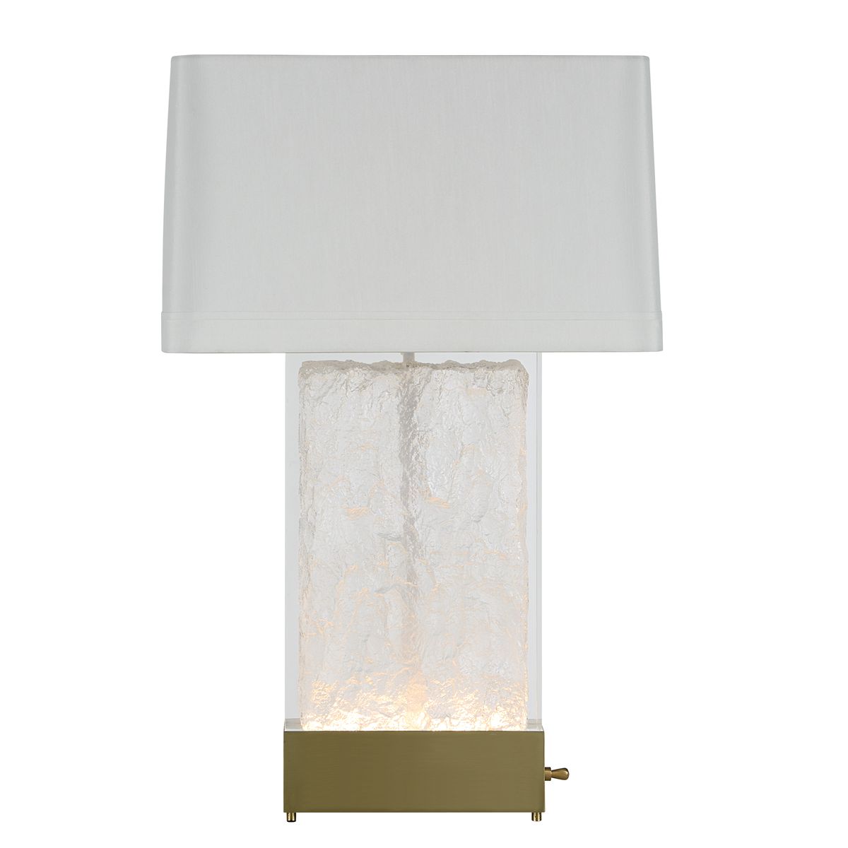 Lit Glacier Table Lamp