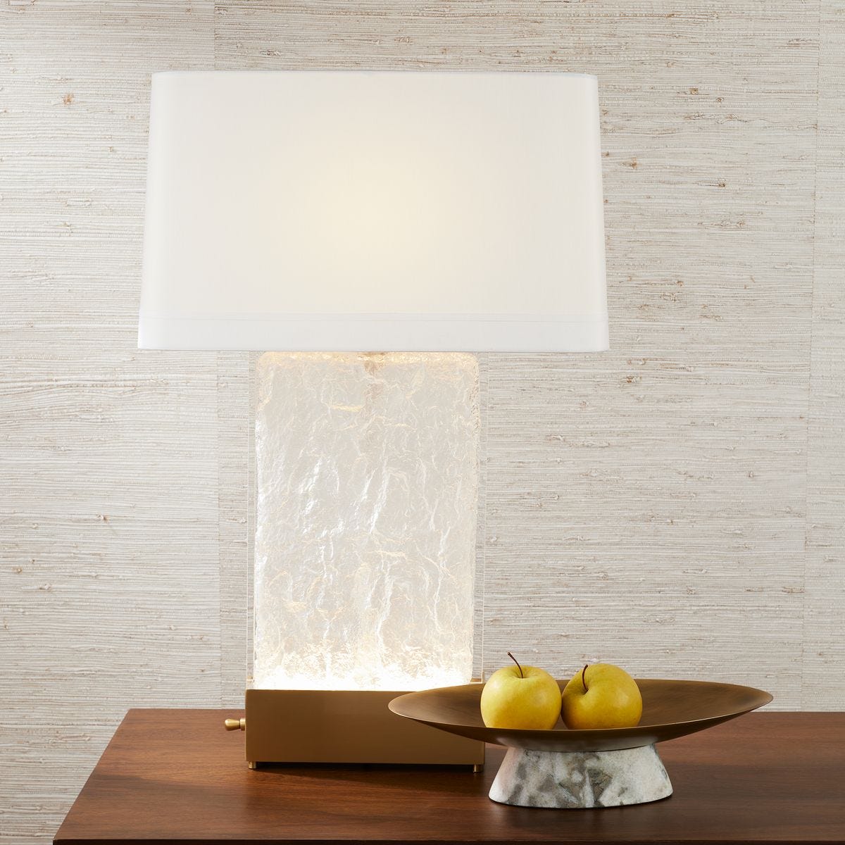 Lit Glacier Table Lamp