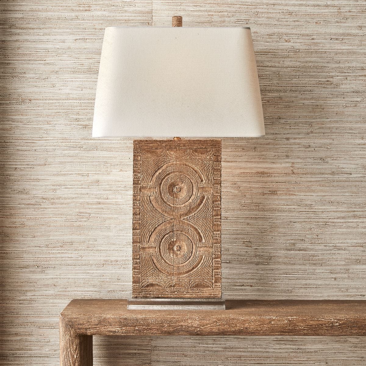Carvings Table Lamp