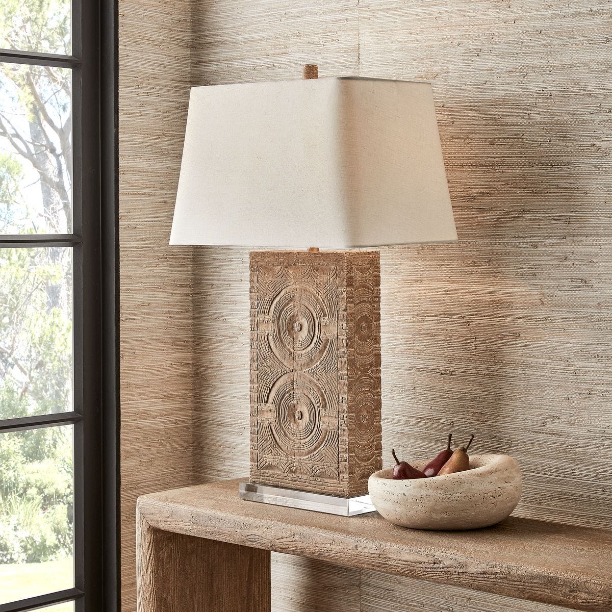 Carvings Table Lamp