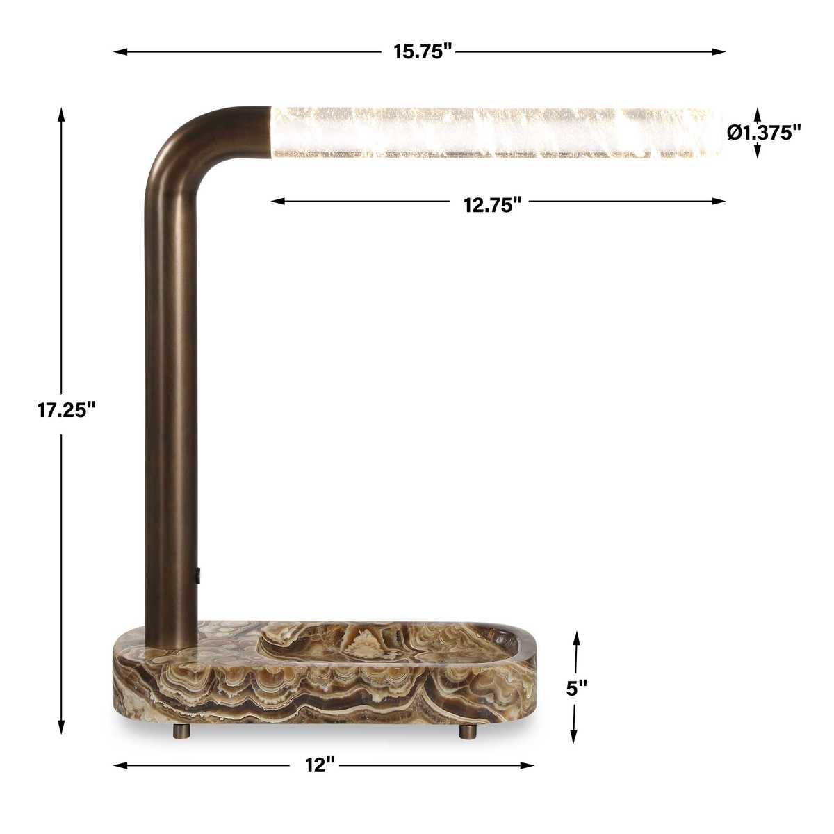 Turning The Corner Accent Lamp