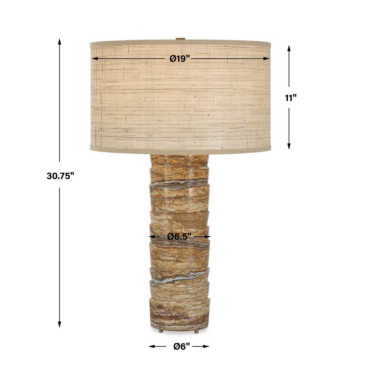 Layered Core Table Lamp