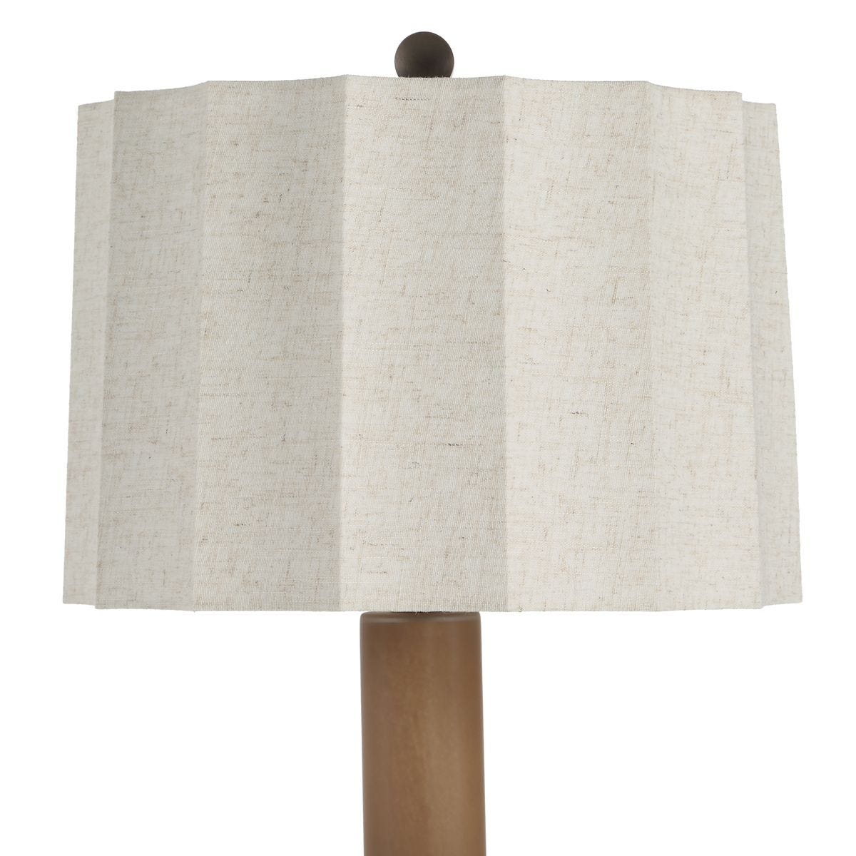 Light Hearted Table Lamp - Smoky Alabaster