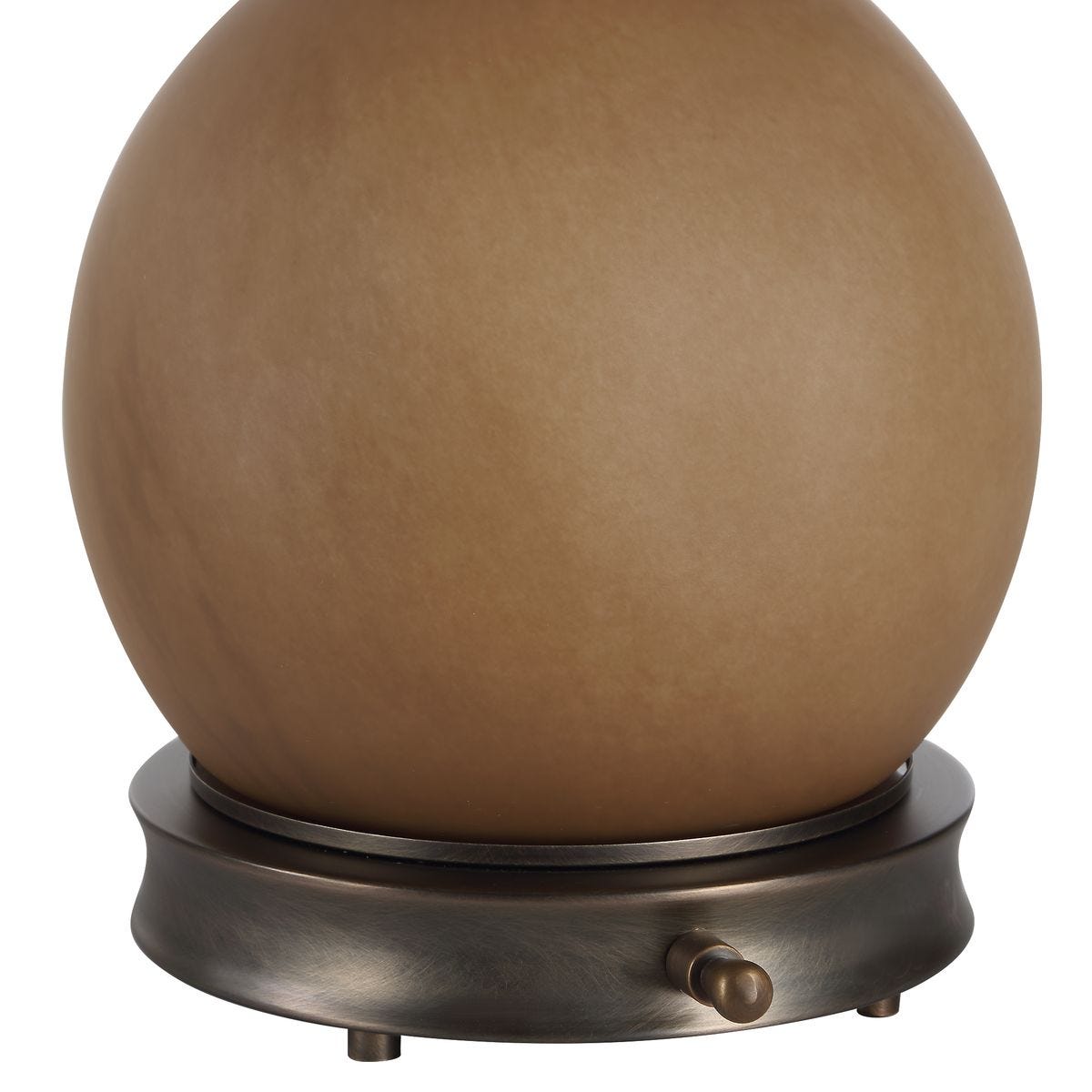 Light Hearted Table Lamp - Smoky Alabaster