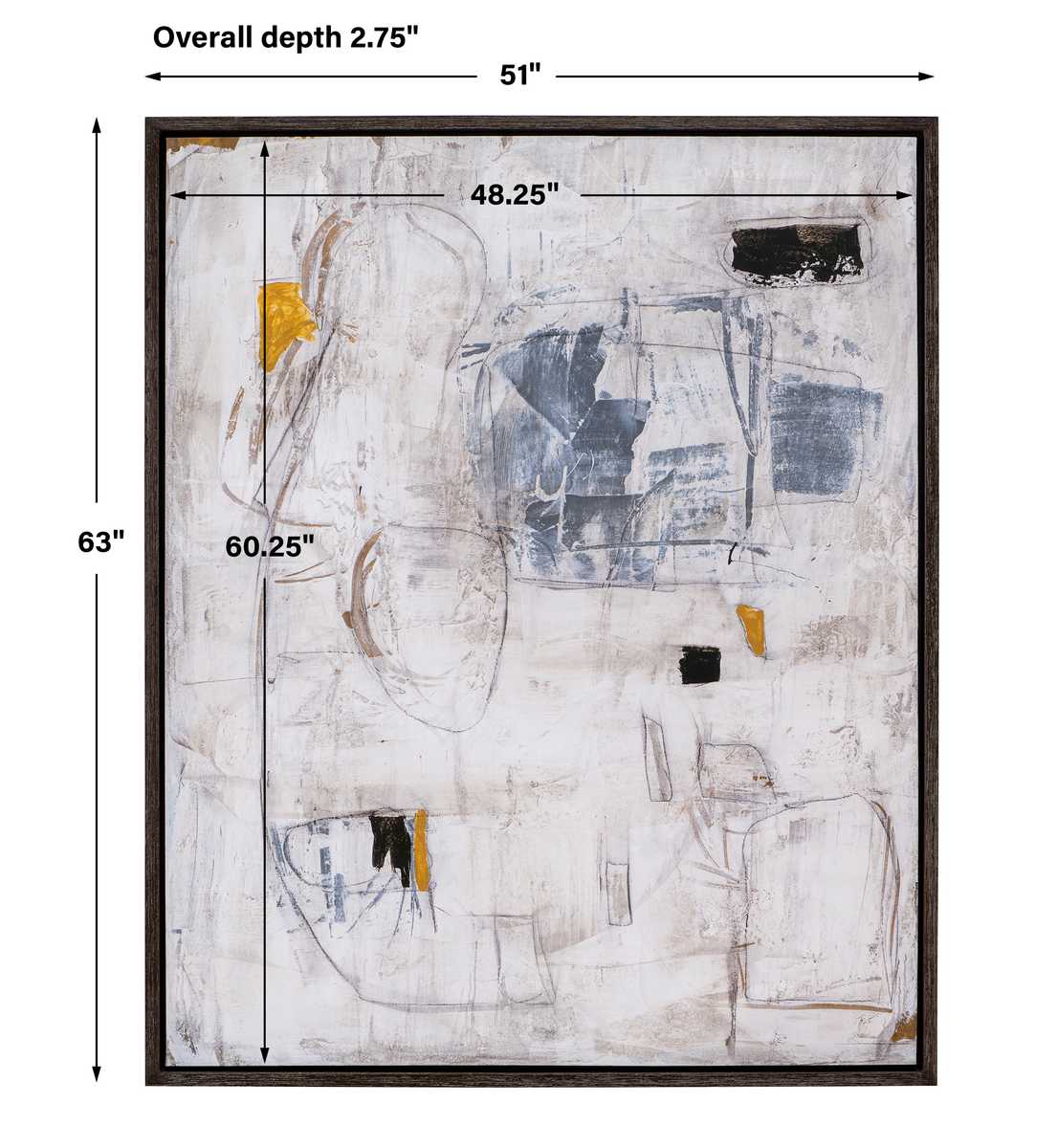 Boom Town Framed Canvas