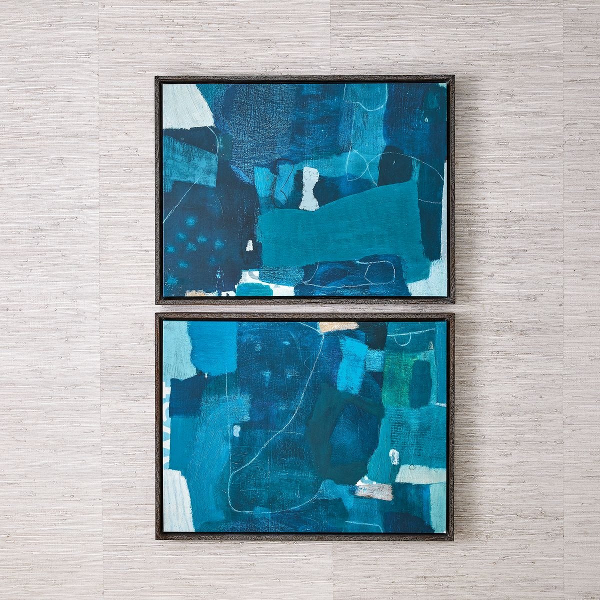 Wait Until Dusk Framed Canvas Diptych, S/2 - Small