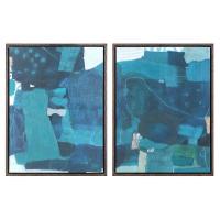 Wait Until Dusk Framed Canvas Diptych, S/2 - Small