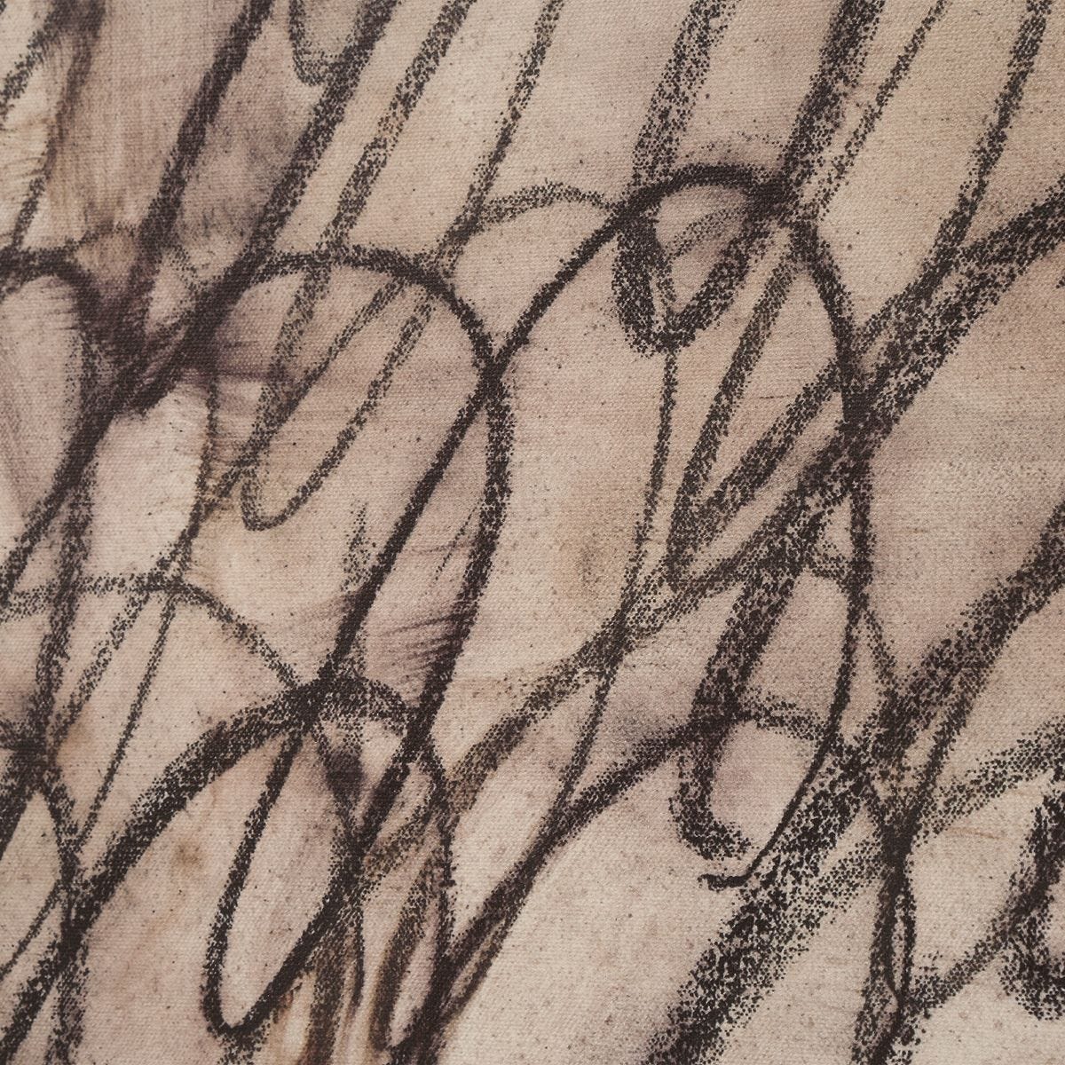 Cursive Framed Canvas