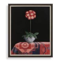 Big Red Framed Canvas