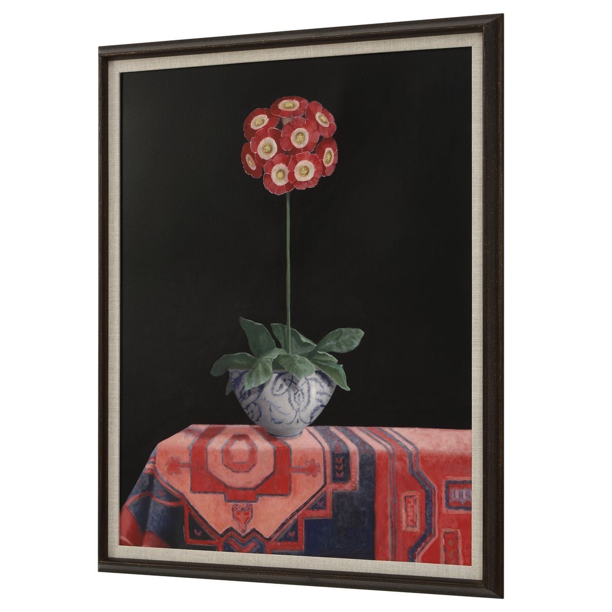 Big Red Framed Canvas
