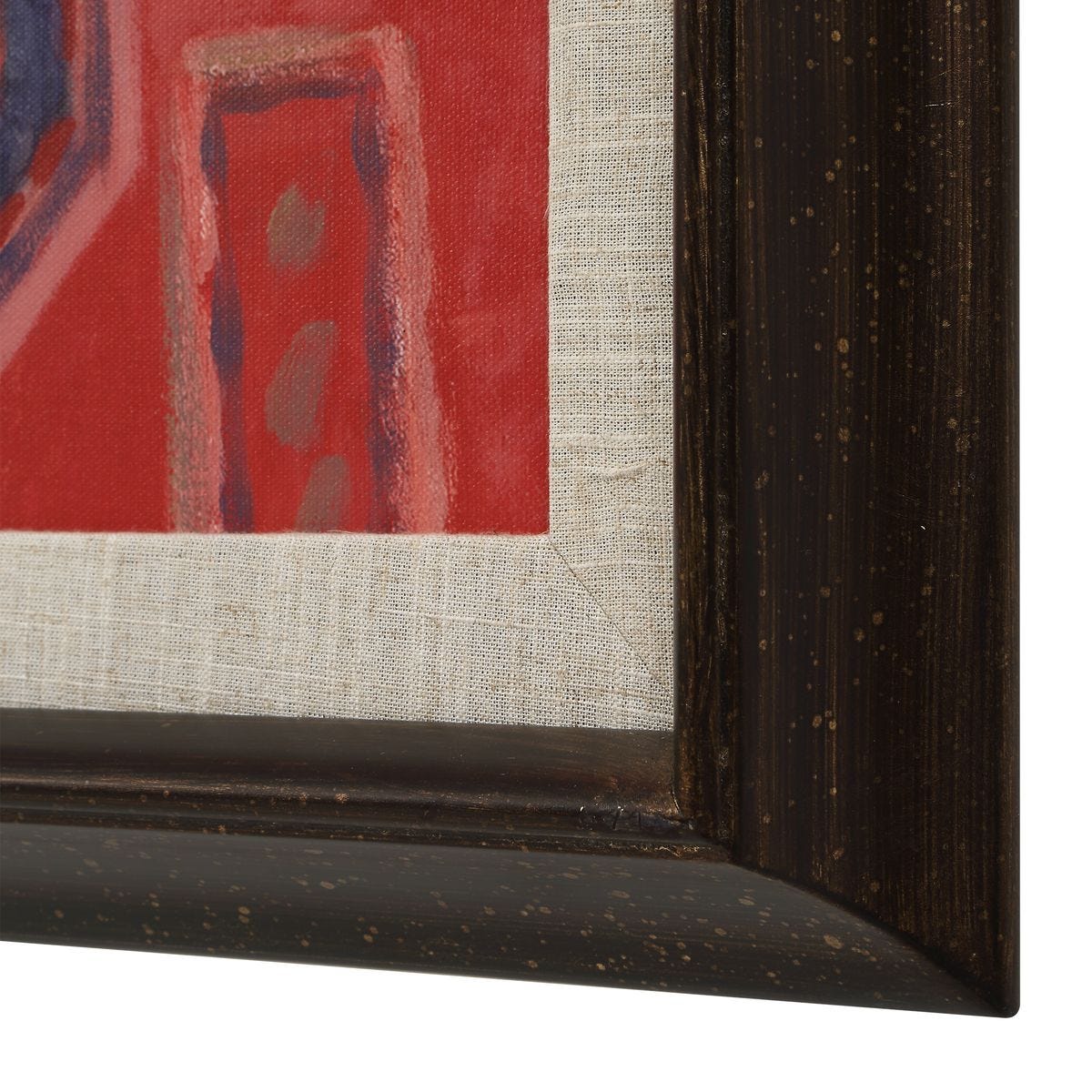 Big Red Framed Canvas