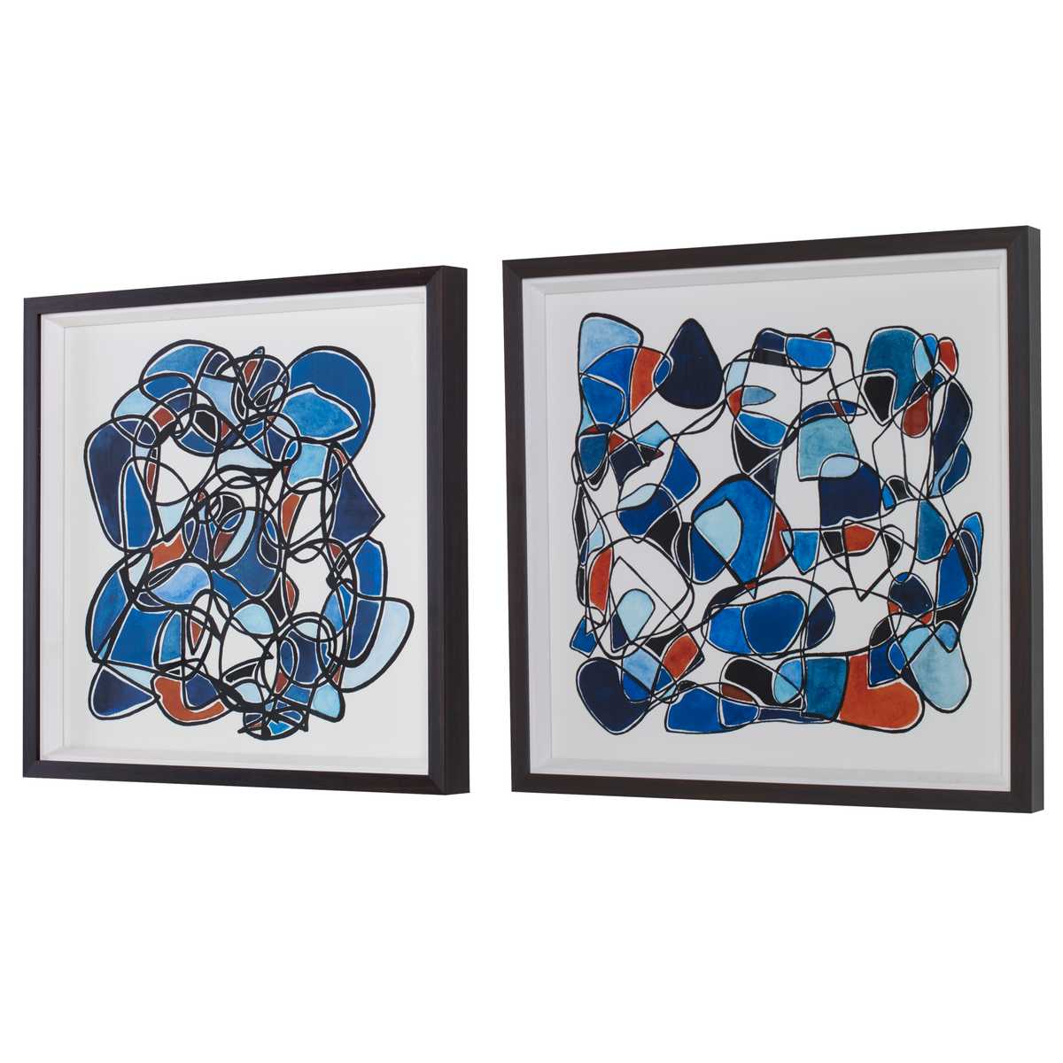 Congregation Framed Prints, S/2