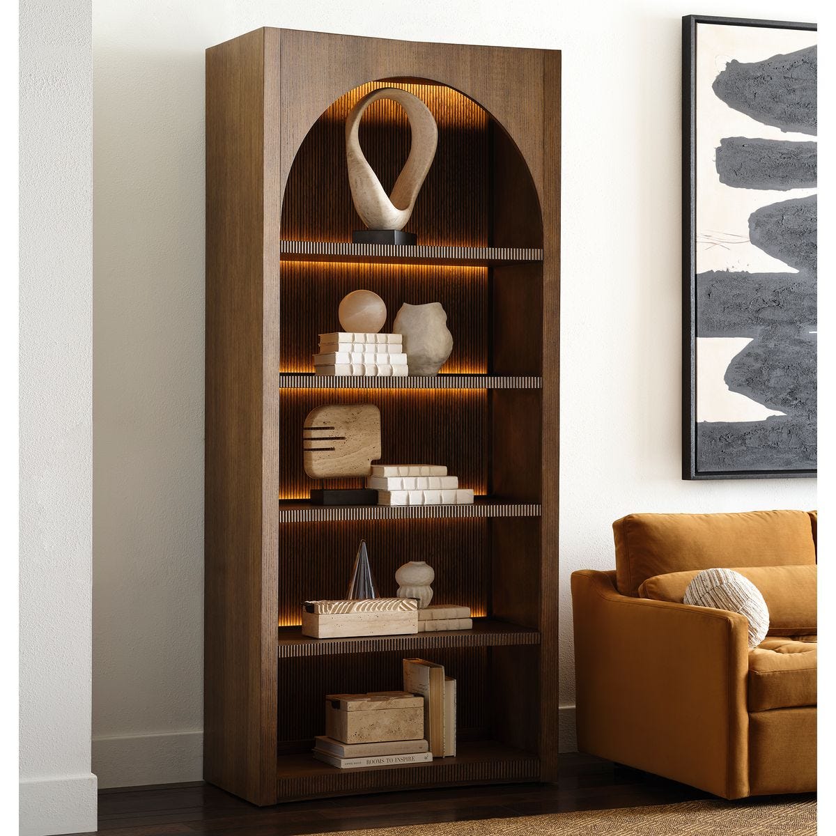 High Light, Lighted Bookcase