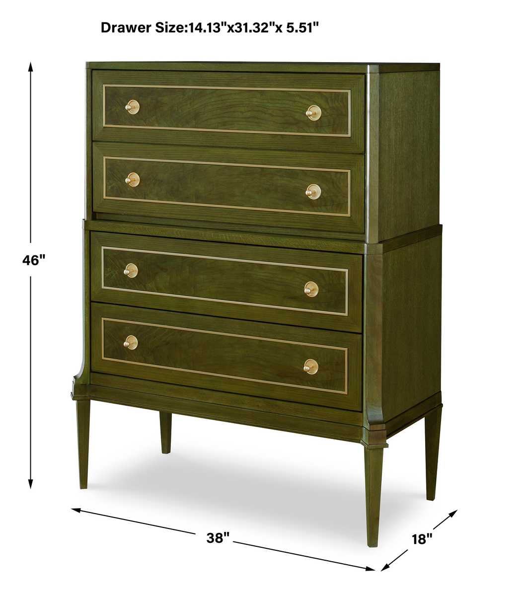 Green With Envy Secretary Desk